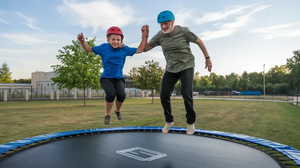 trampolin for unge og ældre